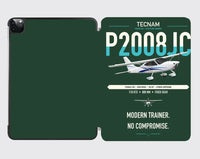 Thumbnail for Tecnam P2008JC NG design on dark green ipad tablet case