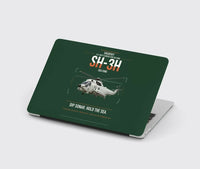 Thumbnail for Sikorsky SH-3H Sea King design on dark green MacBook case