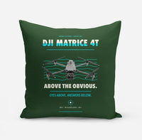 Thumbnail for DJI Matrice 4T design on dark green pillow