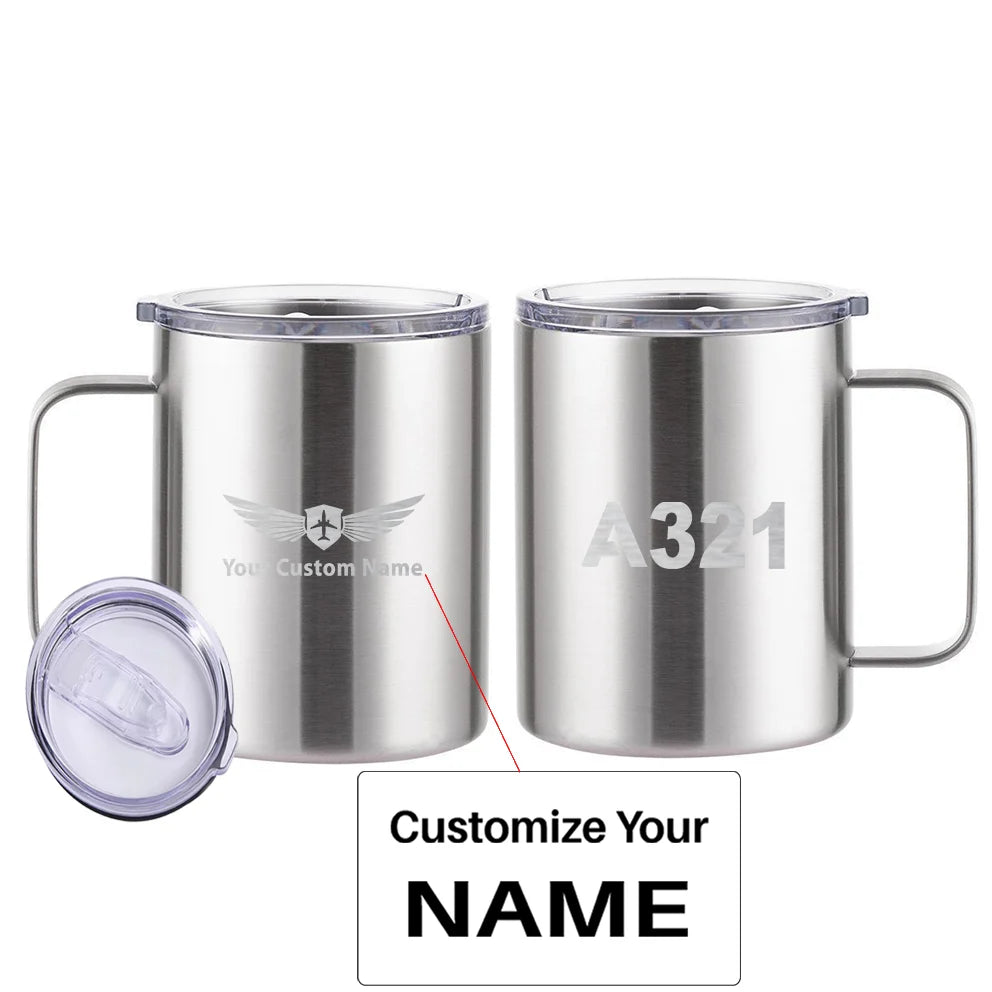 Customisable Airbus A321 Mug - view 13