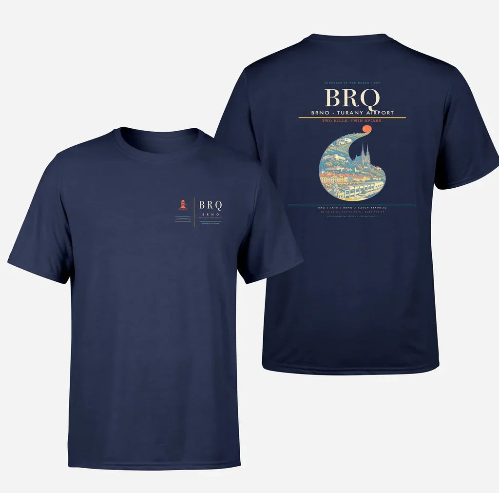 Brno - Turany Airport BRQ - Navy Blue