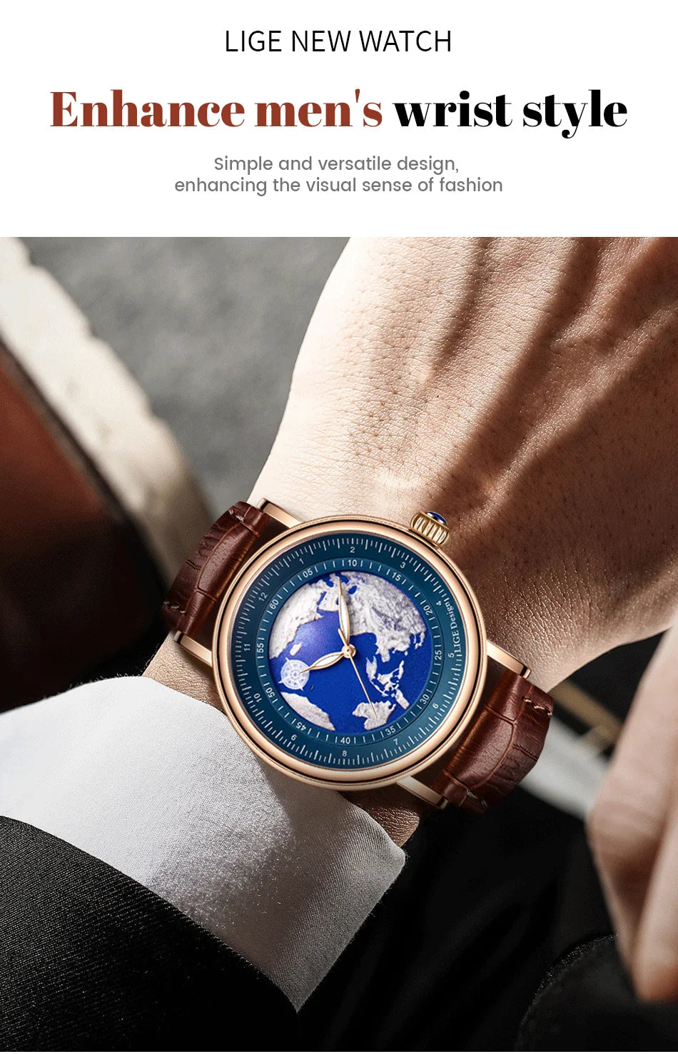 Waterproof Luminous Unique Men Watch - view 16