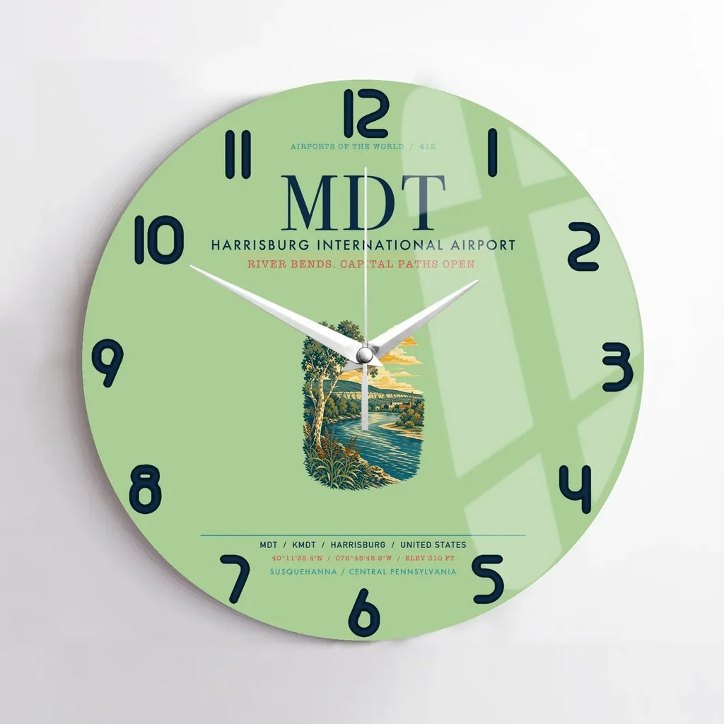 Harrisburg International Airport MDT - Green
