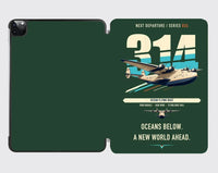Thumbnail for Boeing 314 Clipper design on dark green ipad tablet case