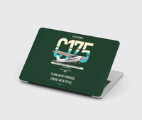 Thumbnail for Cessna 175 Skylark design on dark green MacBook case