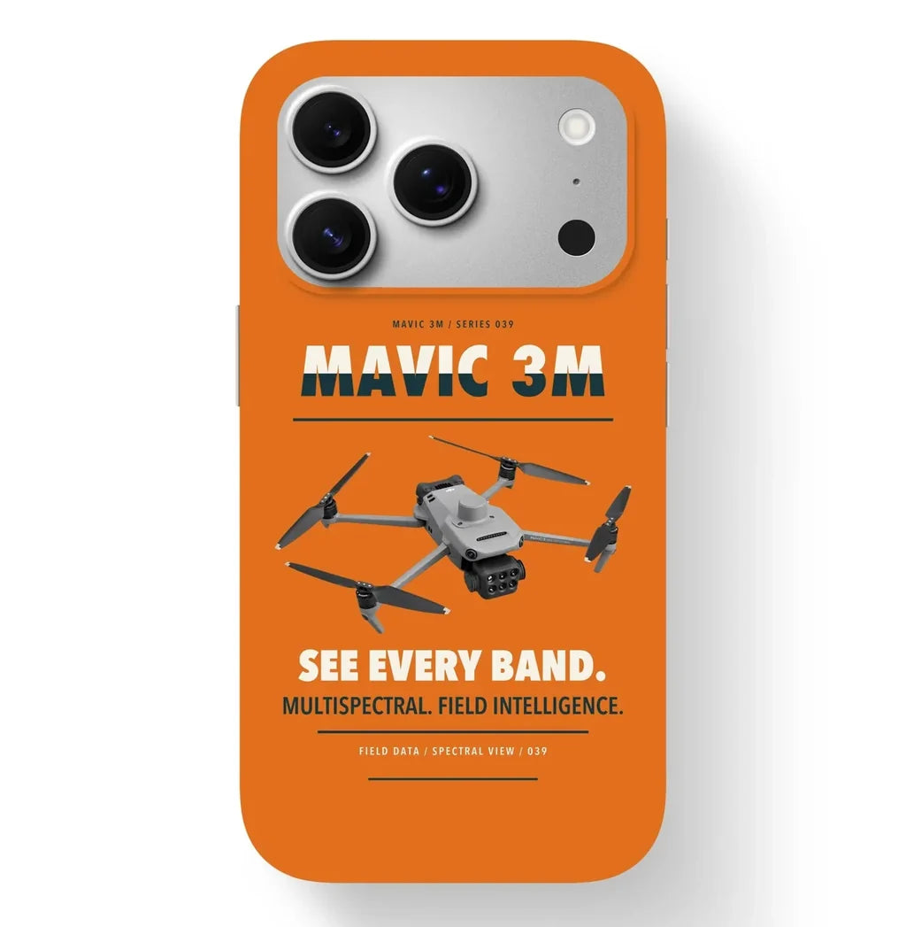 DJI Mavic 3 Multispectral Case design on orange iphone case