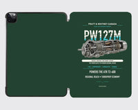 Thumbnail for PW127M design on dark green ipad tablet case