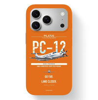 Thumbnail for PC-12 PRO Case design on orange iphone case