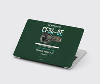 Thumbnail for CF34-8E design on dark green MacBook case