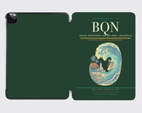 Thumbnail for Rafael Hernández Airport (BQN) design on dark green ipad tablet case