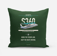 Thumbnail for Shorts 360-300 design on dark green pillow