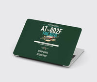 Thumbnail for Air Tractor AT-802F Fire Boss design on dark green MacBook case