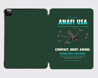 Thumbnail for Parrot ANAFI USA design on dark green ipad tablet case