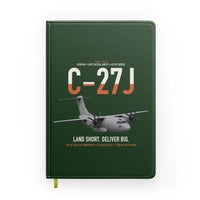 Thumbnail for C-27J Spartan design on dark green notebook