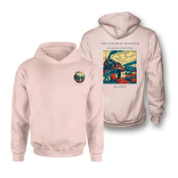 Thumbnail for VINTAGE G4485 - The Railhead Transfer - Double-Side Hoodie design on pink double side