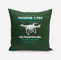 Thumbnail for DJI Phantom 3 Professional design on dark green pillow