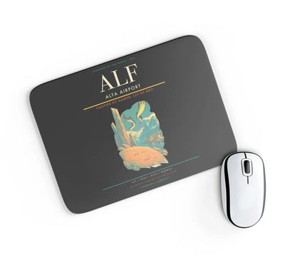 Alta Airport ALF Mouse-Pad Rectangle - Black