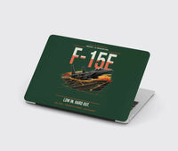 Thumbnail for F-15E Strike Eagle design on dark green MacBook case