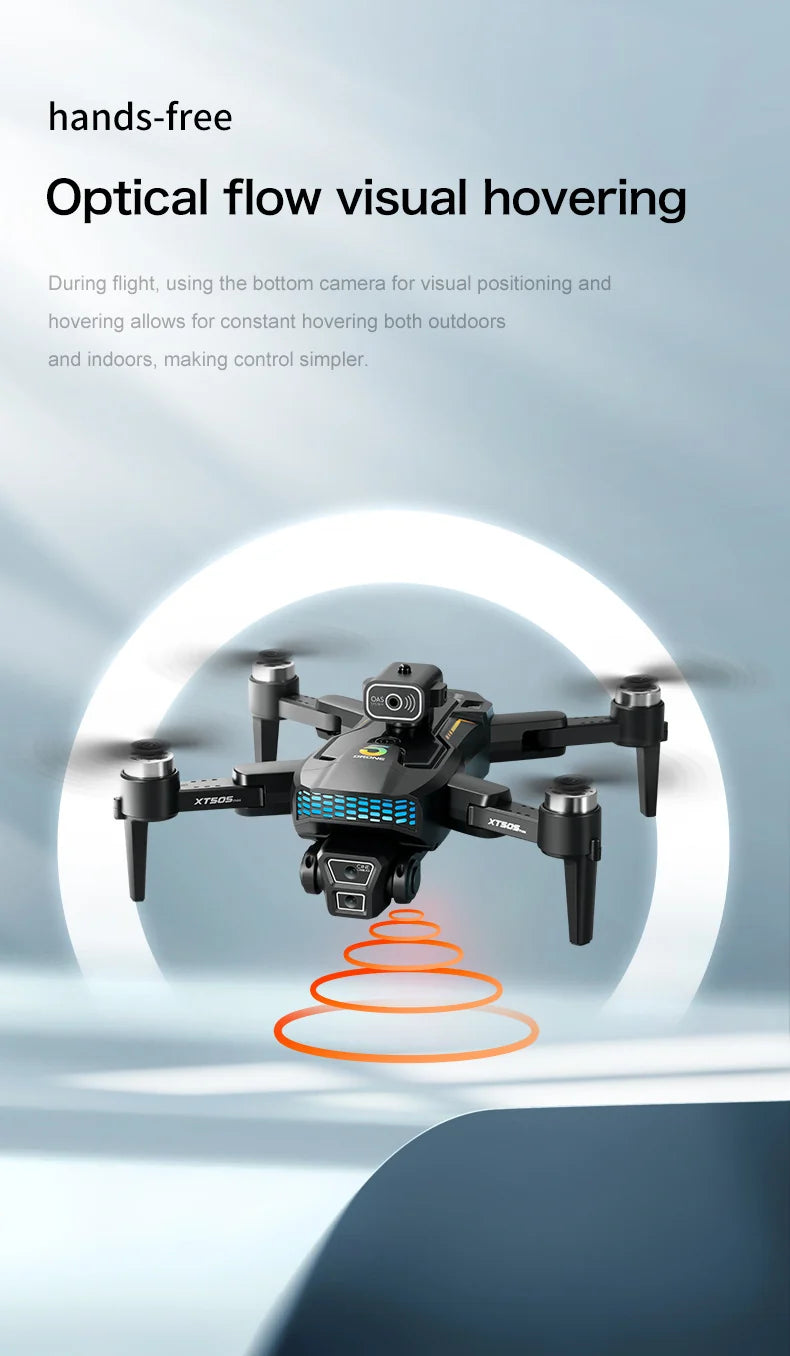XT505 HD Dual-Camera Drone: GPS Positioning, Brushless Motor & Obstacle Avoidance - view 15