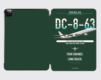 Thumbnail for Douglas DC-8-63 design on dark green ipad tablet case