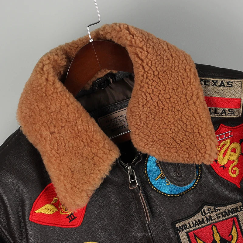 Genuine Leather TOP GUN TOPGUN Maverick Style Pilot Jackets - view 13