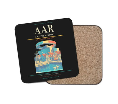 Aarhus Airport AAR Coaster 1-Piece - Black