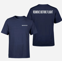 Thumbnail for Remove Before Flight 2 Designed Double-Side T-Shirts - view 13