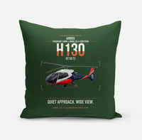 Thumbnail for Airbus H130 design on dark green pillow