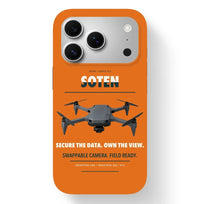 Thumbnail for ACSL SOTEN Case design on orange iphone case