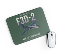 Thumbnail for F3D-2 Skyknight design on dark green rectangle mouse pad