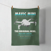 Thumbnail for DJI Mavic Mini design on dark green towel