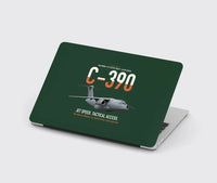 Thumbnail for C-390 Millennium design on dark green MacBook case