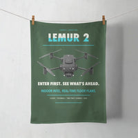 Thumbnail for BRINC LEMUR 2 design on dark green towel