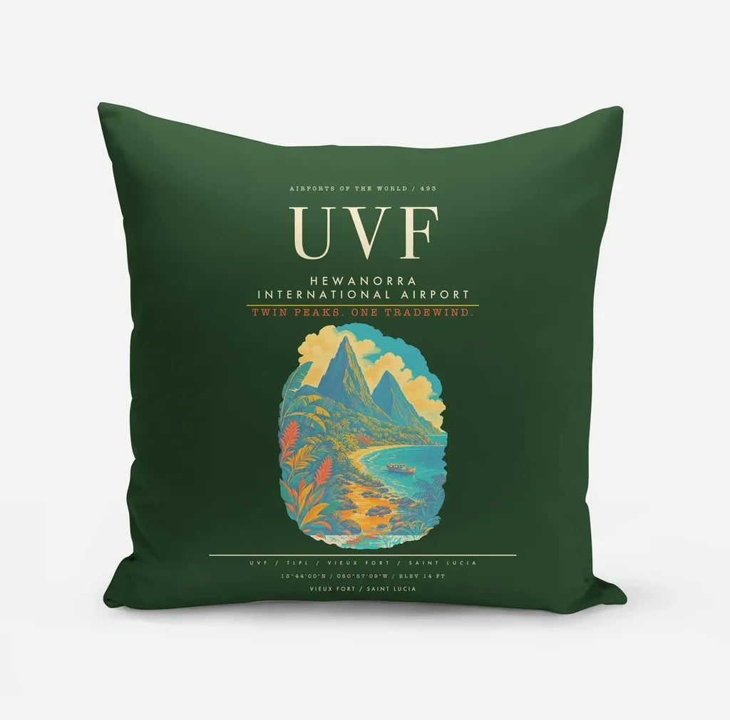 Hewanorra International Airport UVF - Dark Green