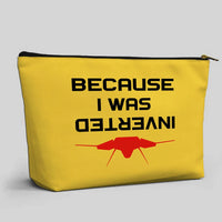 Thumbnail for Because I was Inverted Zipper Pouch - view 13