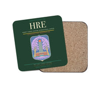 Thumbnail for Robert Gabriel Mugabe International Airport (HRE) design on dark green 1 piece coaster