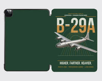 Thumbnail for B-29A Superfortress design on dark green ipad tablet case