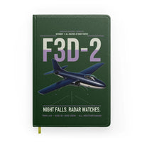 Thumbnail for F3D-2 Skyknight design on dark green notebook