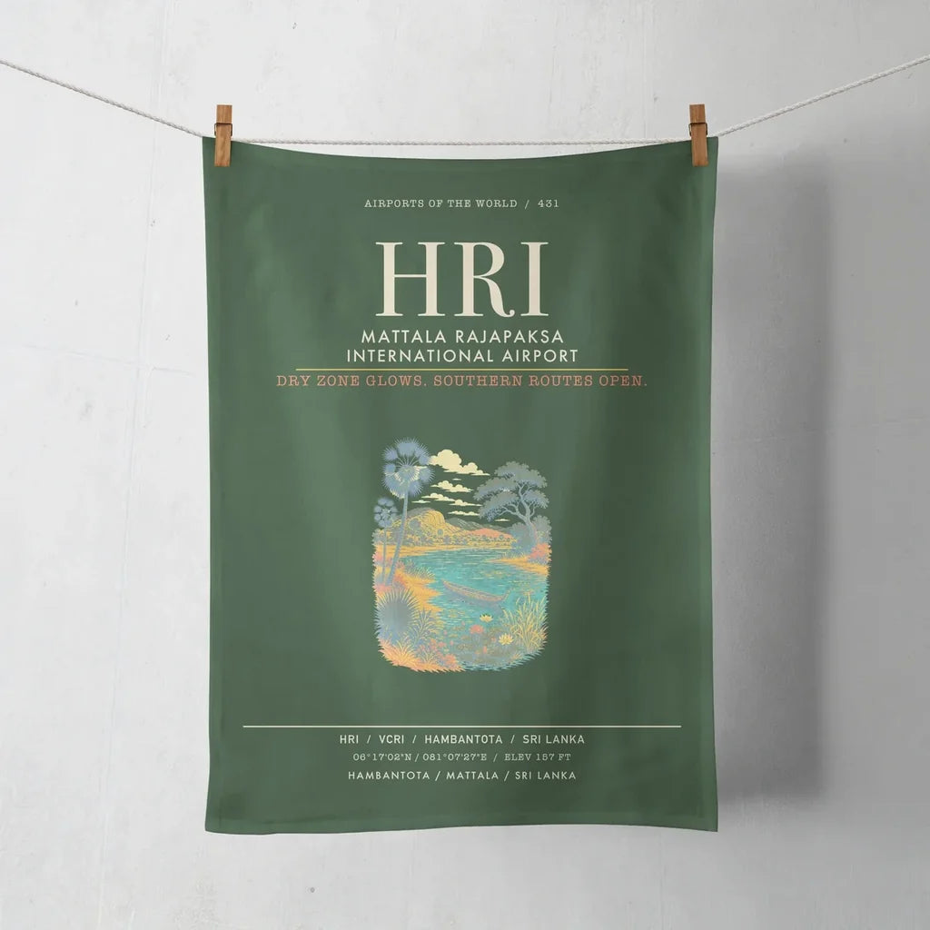 Mattala Rajapaksa International Airport HRI - Dark Green