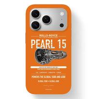 Thumbnail for PEARL 15 Case design on orange iphone case