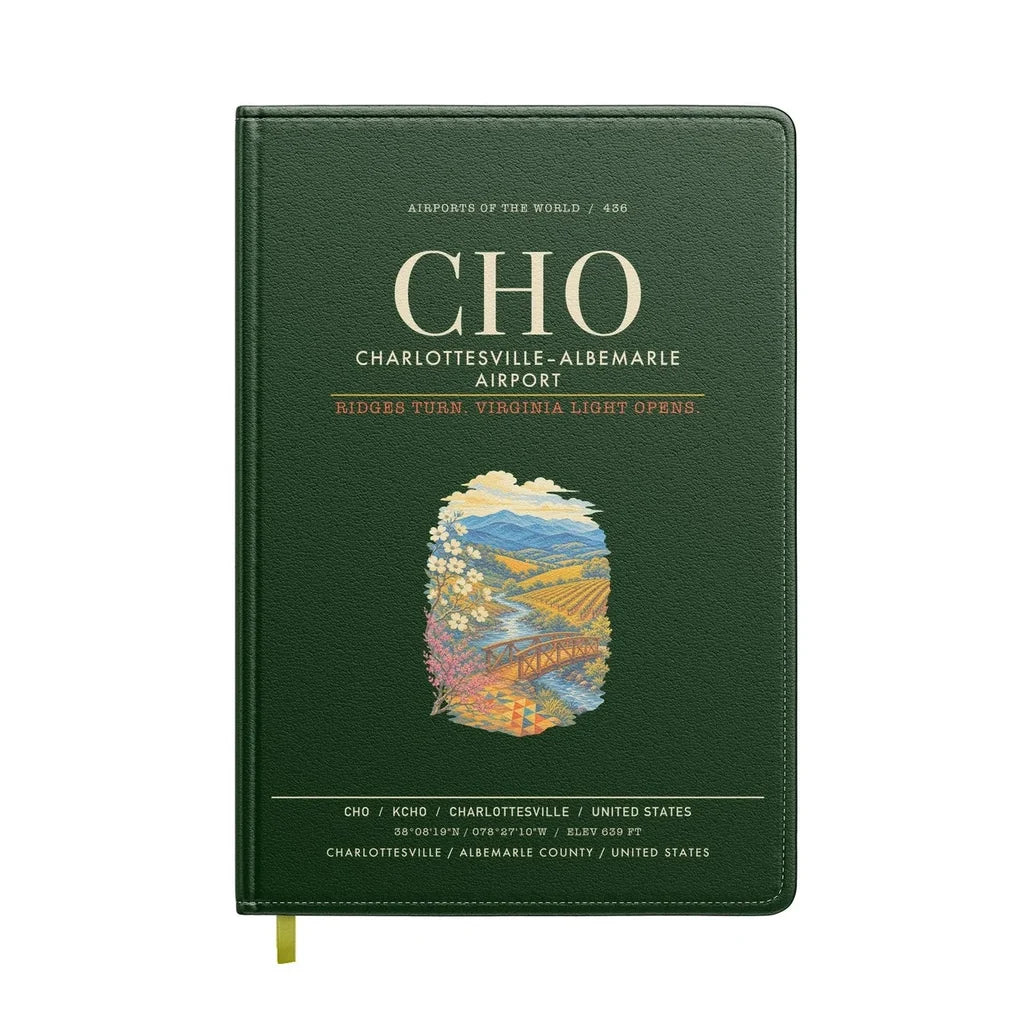 CharlottesvilleAlbemarle Airport CHO - Dark Green