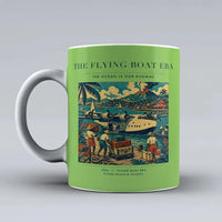 Thumbnail for VINTAGE G4055 - The Flying Boat Era - Ceramic Mug design on lightgreen