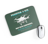 Thumbnail for DJI Phantom 4 RTK design on dark green rectangle mouse pad