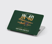 Thumbnail for Curtiss JN-4D Jenny design on dark green MacBook case
