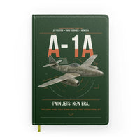Thumbnail for Messerschmitt Me 262A-1a design on dark green notebook