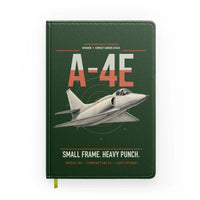 Thumbnail for A-4E Skyhawk design on dark green notebook