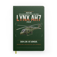 Thumbnail for Westland Lynx AH7 design on dark green notebook