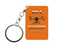 Thumbnail for Freefly Alta X Key Chain design on orange key chain
