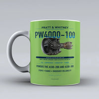 Thumbnail for Mug design on light green pw4000 100