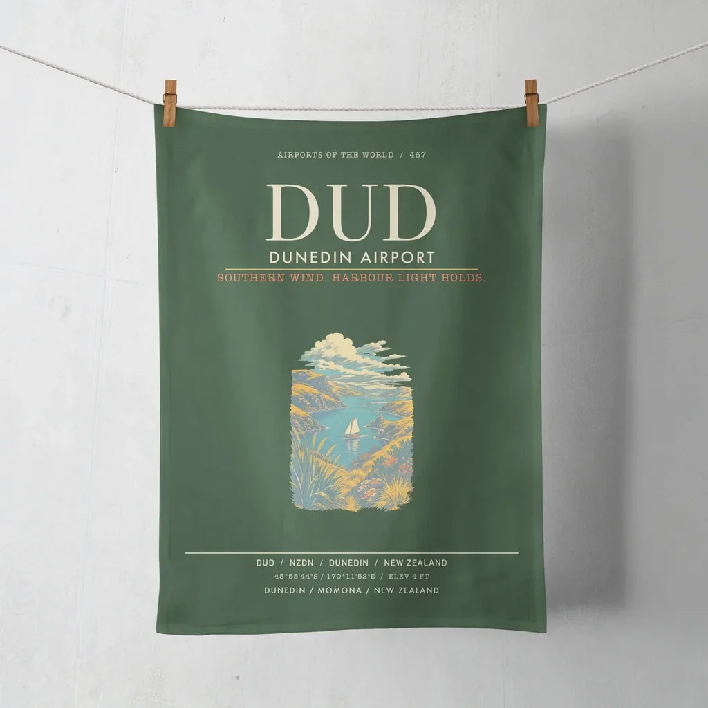 Dunedin Airport DUD - Dark Green